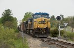 CSXT 487 Leads M426-14 at Merrill Rd. 